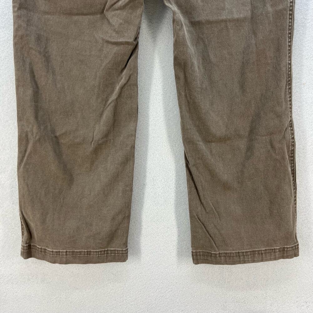 Duluth Trading Co. Jeans Women's 8x29 Brown Duluth Flex FH Work Pants Normcore - Picture 9 of 12